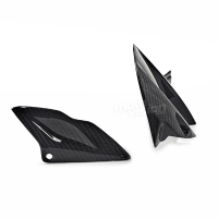 Lèche roue + protection chaine bas carbone  aprilia dorsoduro 750 2008-2009