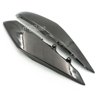 Partie centrale écopes latéraux en carbone kawasaki z1000 2010 2013