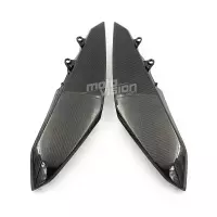 Partie centrale écopes latéraux en carbone kawasaki z1000 2010 2013