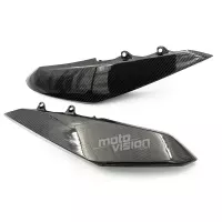 Partie centrale écopes latéraux en carbone kawasaki z1000 2010 2013