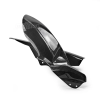 Lèche roue + protection chaine carbone kawasaki z1000 2010-