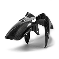 Garde boue carbone vernis yamaha mt07 2013-2017