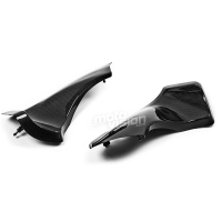 Caches latéraux carbone kawasaki zx6r 2005-2006