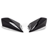 Partie haute écopes latéraux (sur entrée d'air) carbone kawasaki z1000 2010-2013