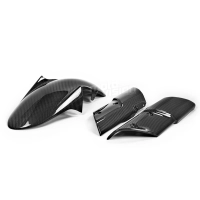 Garde boue + montants carbone kawasaki z1000 2010-2013