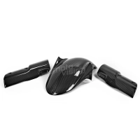 Garde boue + montants carbone kawasaki z1000 2010-2013