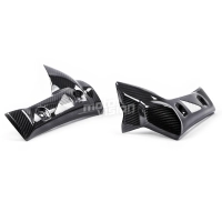 Paire d'ecopes de radiateur version n carbone yamaha fazer fz1 n 2006-2015