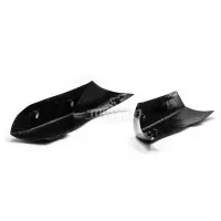 Paire de protection de silencieux carbone yamaha r1 2009-2014