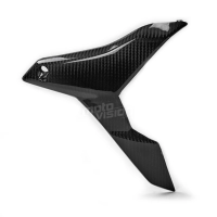 Paire de caches latéraux de flancs carbone suzuki gsr 750 2011-2016