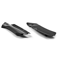 Paire de caches latéraux carbone triumph daytona 675 2006-2012