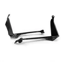 Paire de caches latéraux carbone kawasaki zx6 2009-2012