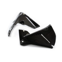 Cache avant d'entourage de bulle carbone vernis bmw r1200gs r1250gs 2013-2020