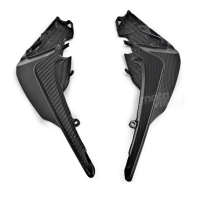 Ecopes de coque  carbone mat pour aprilia rsv4 2009-2014