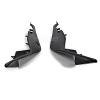Ecopes de coque  carbone mat pour aprilia rsv4 2009-2014