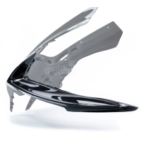 Ecopes de tête de fourche carbone vernis yamaha r1 2020-