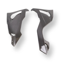 Flancs de carenage partie basse carbone kawasaki zx6r 636 2024-