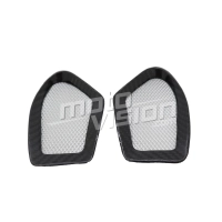 Paire d'inserts de réservoir carbone ducati monster 696 796 1100 1100s