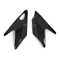 Caches radiateur eau carbone mv agusta brutale