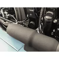 Jeu de couvercles d'essieu à pivot complet 2018  2025, pour modèles softail avec ensembles de fourche inversée/inversée