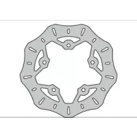 Disque de frein arrière type wave fe.d896v