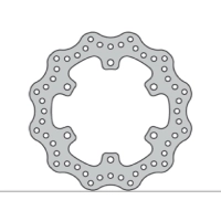 Disque de frein arrière type wave fe.y822v