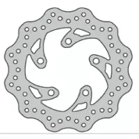 Disque de frein arrière type wave fe.k615v