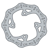 Disque de frein arrière type wave fe.k513v