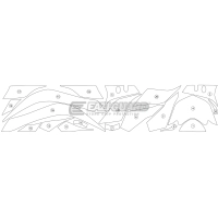 Film de protection anti-gravion eazi-guard® pour yamaha  r6  2017