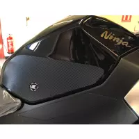 Paire de grip de réservoir evo transparent eazi-grip¨  pour kawasaki ninja 400 2018