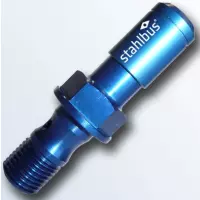Vis creuse stahlbus m10x1,0x19mm avec soupape de purge avant pour aprilia bmw ducati harley-davidson ktm moto guzzi