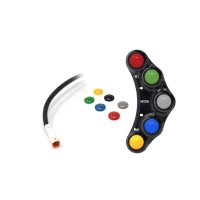 Commodo gauche 5 boutons type origine jet prime ducati hypermotard hyperstrada monster /r diavel panigale streetfighter superleg