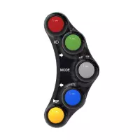 Commodo gauche 5 boutons type origine jet prime ducati hypermotard hyperstrada monster /r diavel panigale streetfighter superleg