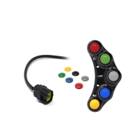 Commodo gauche 5 boutons type origine jet prime ducati 848 1098 r/s 1198 r/s desmosedici