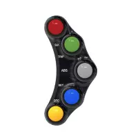 Commodo gauche 5 boutons type racing  jet prime s1000rr 2009-2014 hp4