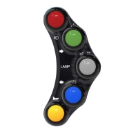 Commodo gauche 5 boutons type origine jet prime yamaha r6 2017-