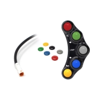 Commodo gauche 5 boutons type origine jet prime ducati monster 796 1100 1100s