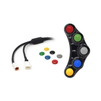 Commodo gauche 5 boutons type racing  jet prime aprilia rsv4 tuono rr / rf 2017-2018