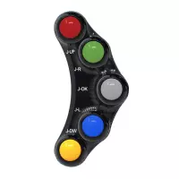 Commodo gauche 5 boutons type racing  jet prime aprilia rsv4 tuono rr / rf 2017-2018