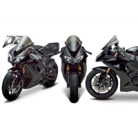 Bulle double courbure zero gravity kawasaki zx-6r / zx636 2009-2018 zx-10r 2008-2010