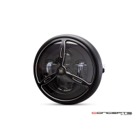 Phare avant led 7,7" phare et code tri-prop grill