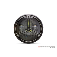 Phare avant led 7,7" phare et code tri-pro grill