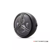 Phare avant led 7,7" phare et code tri-pro grill