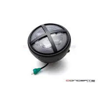 Phare avant led 7,7" phare et code x-rally grill