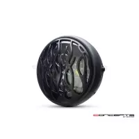 Phare avant led 7,7" phare et code flame grill