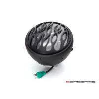 Phare avant led 7,7" phare et code flame grill