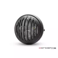 Phare avant led 7,7" phare et code prison grill