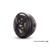 Phare avant led 7,7" phare et code x cross grill