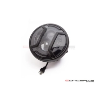 Phare avant led 7,7" phare et code armour grill