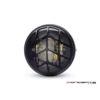 Phare avant led 7,7" phare et code spyder grill