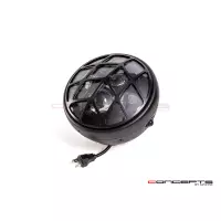 Phare avant led 7,7" phare et code spyder grill
